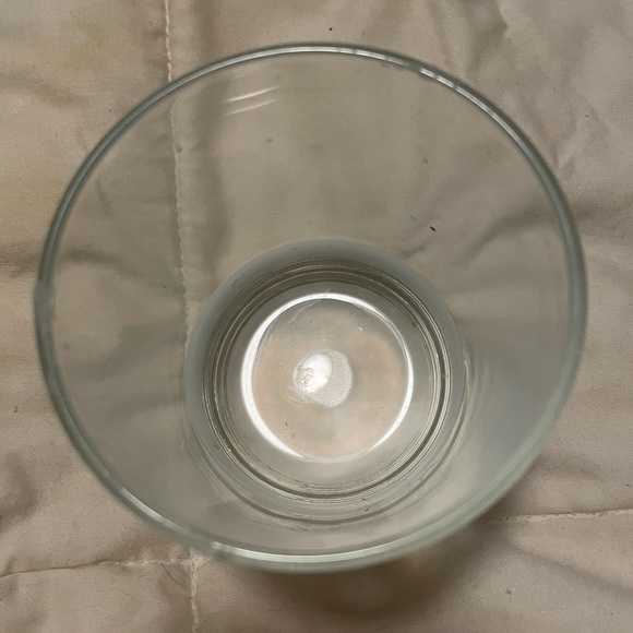 Jo Malone London empty candle jar w/pink rose blush scent label and original lid - Picture 2 of 8